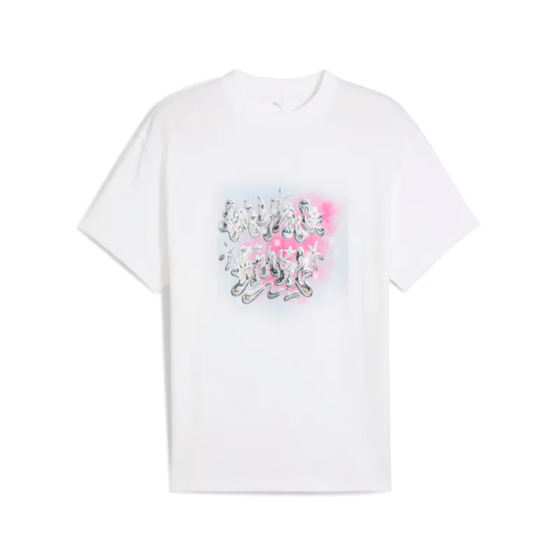 Shooting Stars Oversized Crew Neck Short Sleeve T-Shirt made by Puma