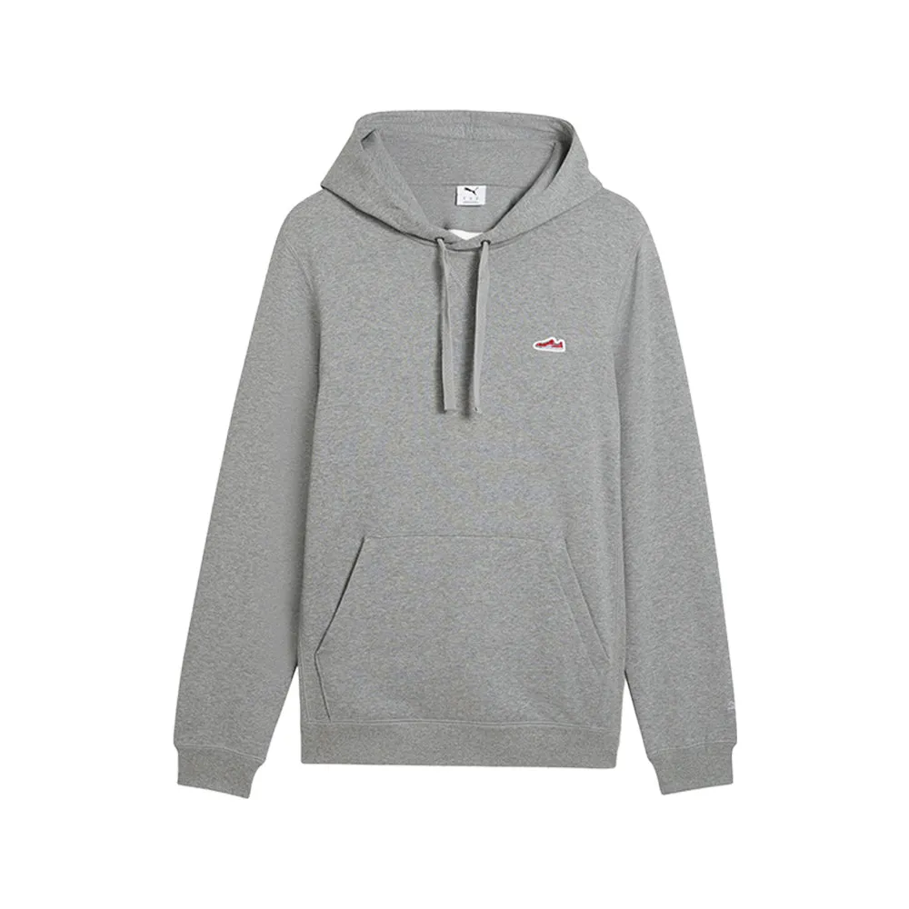 Wardrobe Essentials Suede Pullover Hoodie sold by Shoebacca