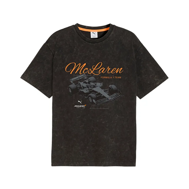 McLaren Graphic Crew Neck Short Sleeve T-Shirt made by Puma