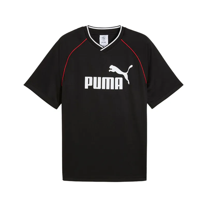 Essentials V-Neck Short Sleeve Soccer Jersey made by Puma