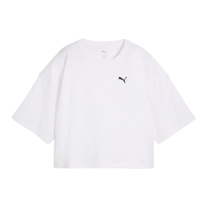 Wardrobe Essentials Oversized Crew Neck Short Sleeve T-Shirt made by Puma