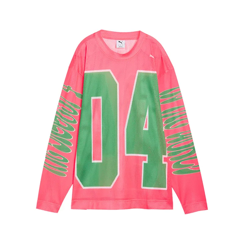 Flau'jae Oversized Crew Neck Long Sleeve Jersey made by Puma