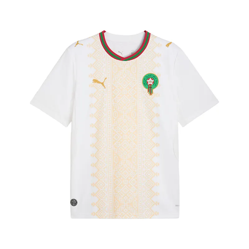 Morocco Away Crew Neck Short Sleeve Replica Jersey made by Puma