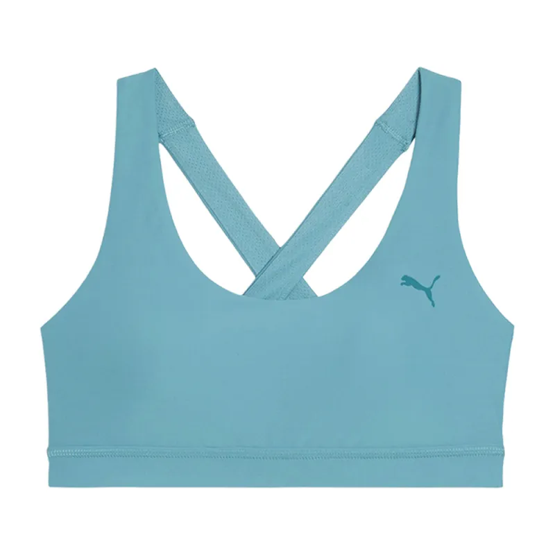 Cloudspun Ultra Soft Mid Impact Sports Bra made by Puma