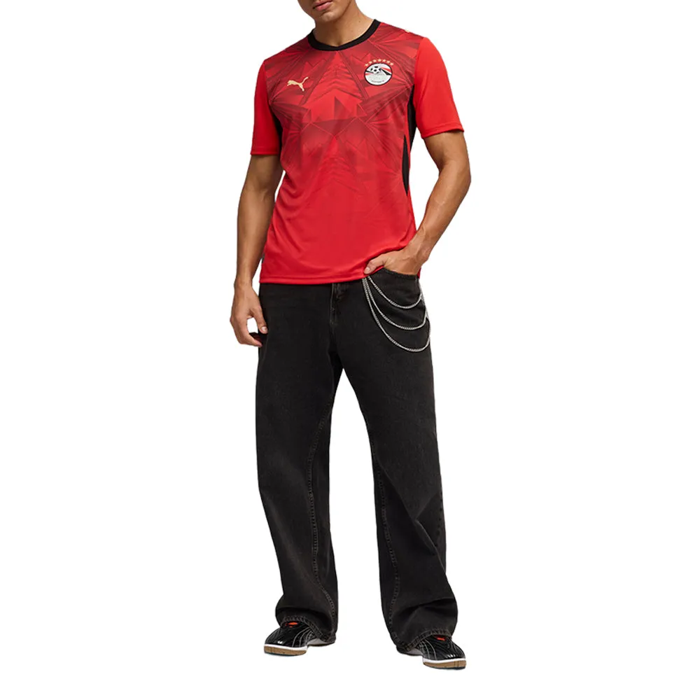 Egypt Home Crew Neck Short Sleeve Soccer Jersey sold by Shoebacca product image thumbnail 3
