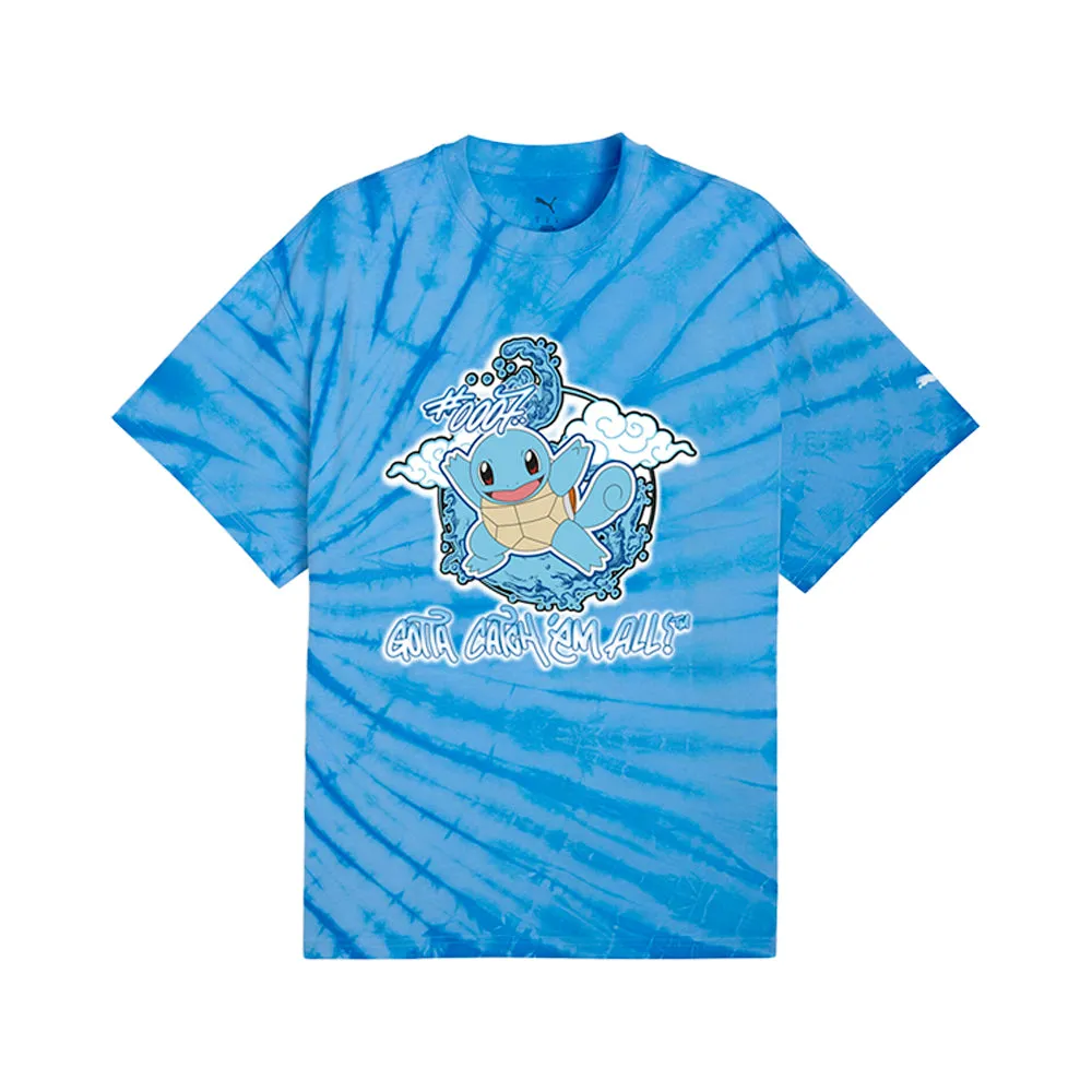 Pokemon X Hoops Squirtle Crew Neck Short Sleeve T-Shirt sold by Shoebacca