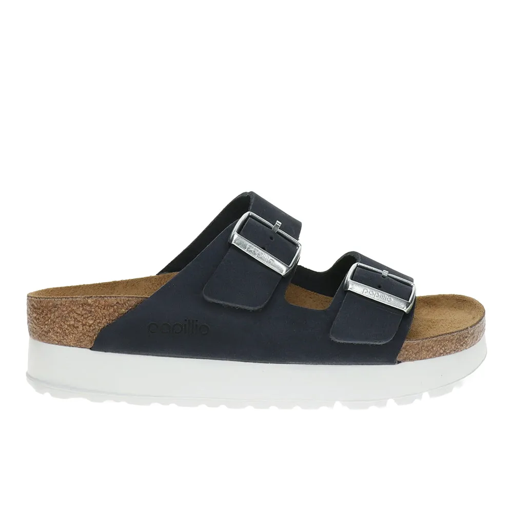 Arizona Flex Platform Nubuck Leather Sandals sold by Shoebacca