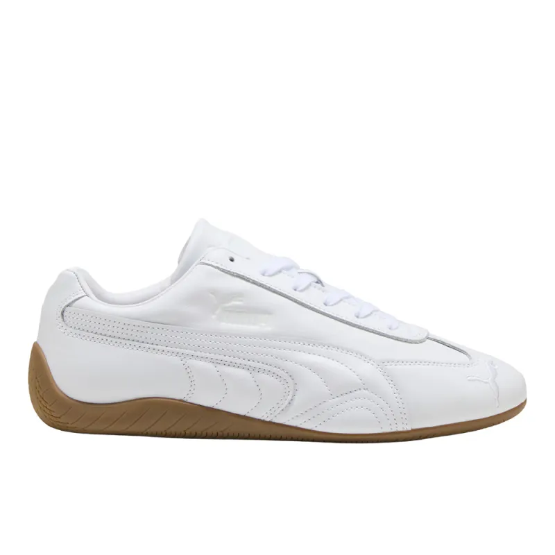 Speedcat Leather Lace Up Sneakers made by Puma