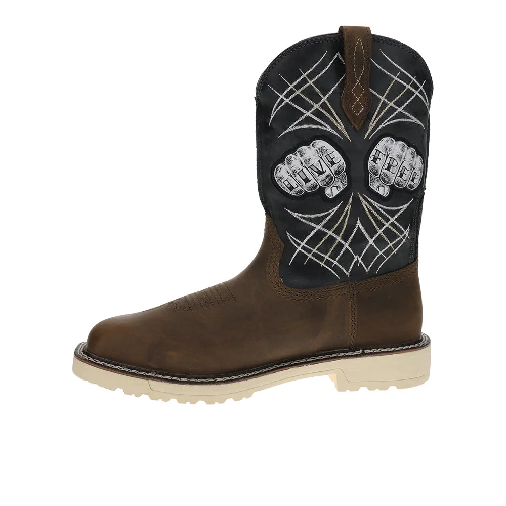 Activator Live Free Wide 11 Inch Steel Toe Work Boots sold by Shoebacca product image thumbnail 3
