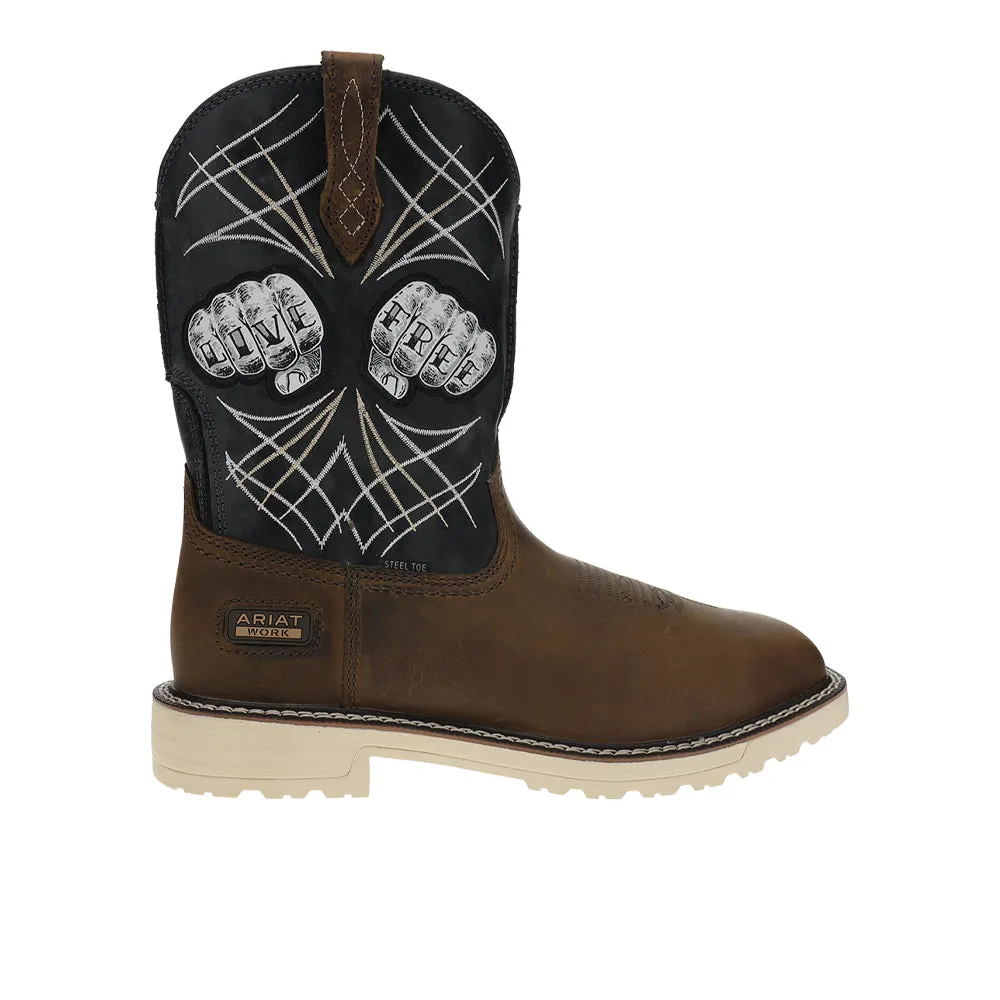 Activator Live Free Wide 11 Inch Steel Toe Work Boots sold by Shoebacca