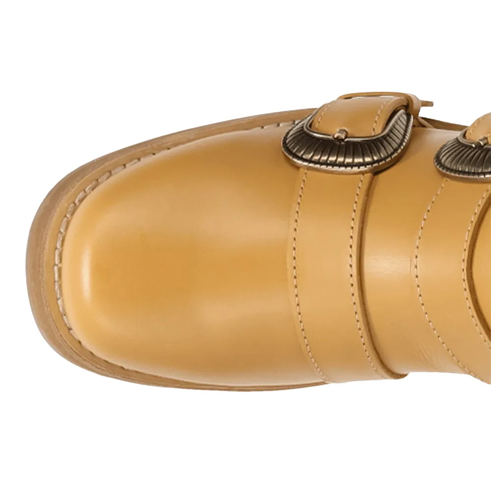 Topanga Leather Round Toe Zippered Booties sold by Shoebacca product image thumbnail 4