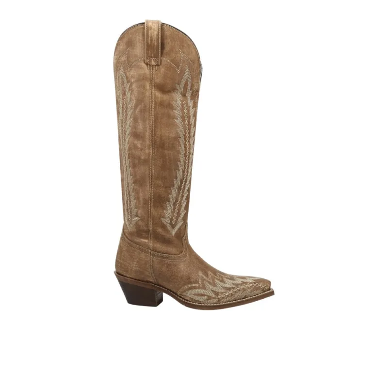 Roxelle Calf Wide Snip Toe Cowboy Boots made by Laredo