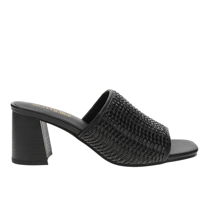 Adapt 3 Woven Block Heel Sandal made by Seychelles