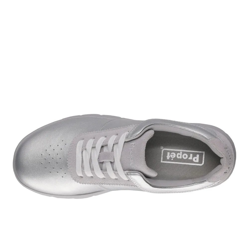 Stella Metallic Lace Up Sneakers sold by Shoebacca product image thumbnail 4