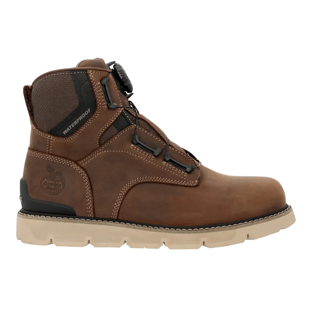 Flex Boa 6 Inch Waterproof Soft Toe Work Boots sold by Shoebacca