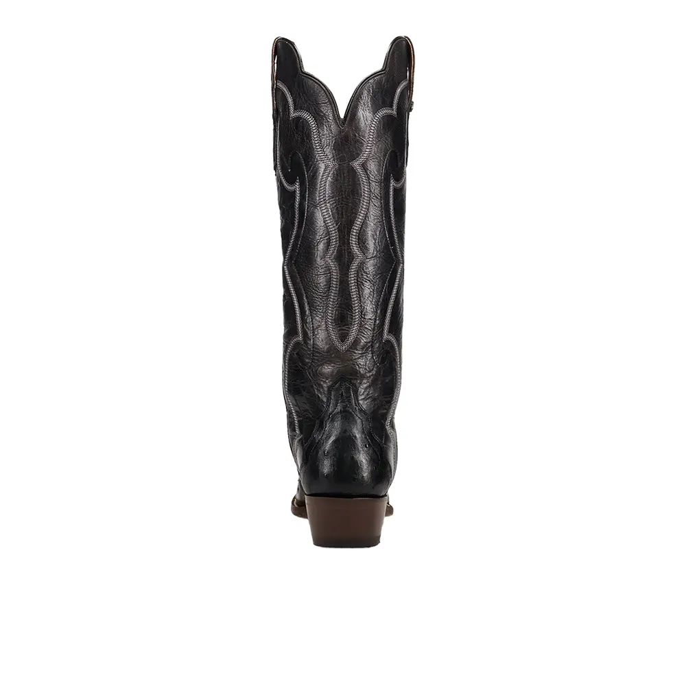 Maravilla Full Ostrich Snip Toe Pull On Cowboy Boots sold by Shoebacca product image thumbnail 5