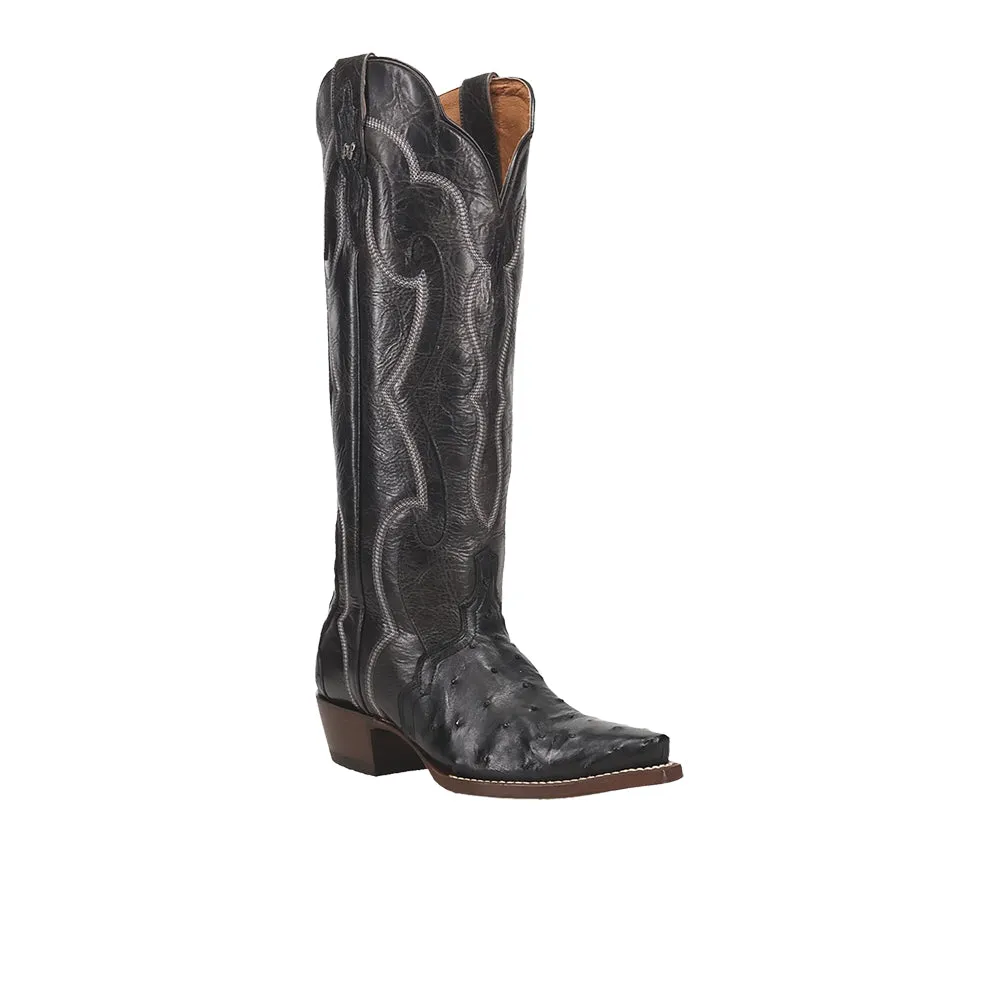 Maravilla Full Ostrich Snip Toe Pull On Cowboy Boots sold by Shoebacca product image thumbnail 2