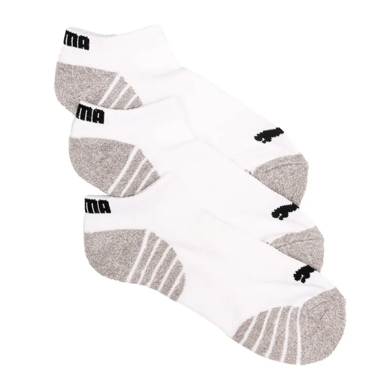 3 Pack 1/2 Terry Low Cut Socks made by Puma