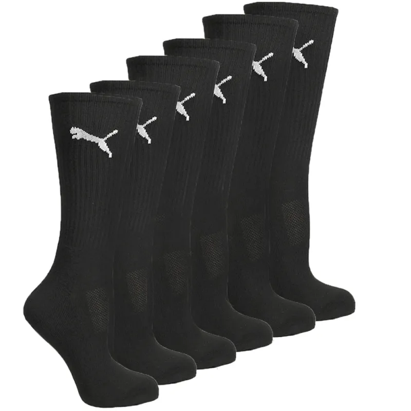 Half Terry 6 Pack Crew Socks made by Puma