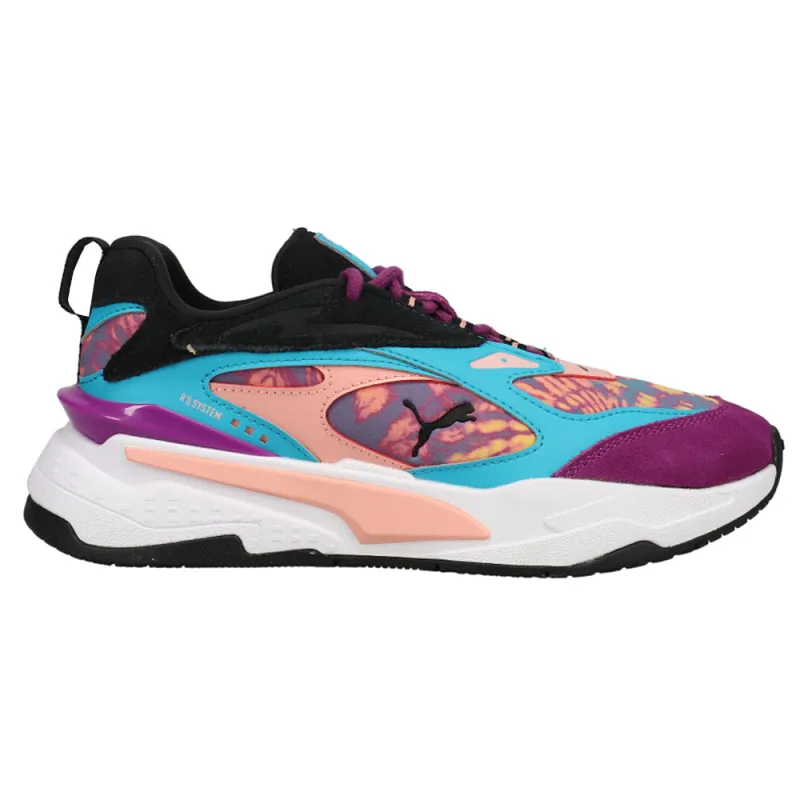 Rs-Fast Tie Dye Lace Up Sneakers made by Puma