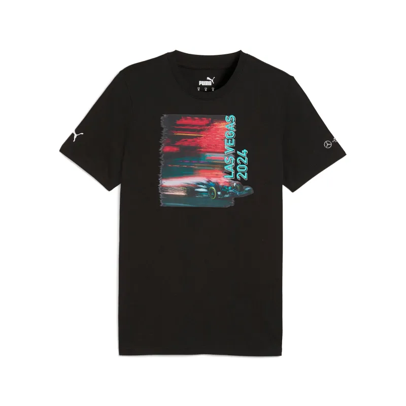 MAPF1 Las Vegas Graphic Crew Neck Short Sleeve T-Shirt made by Puma