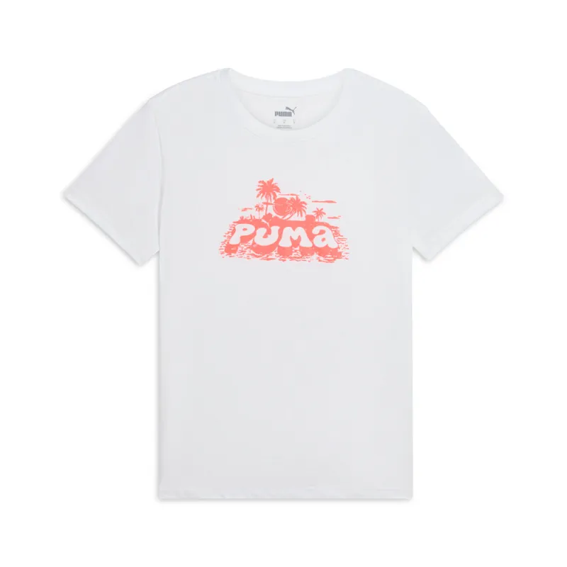 Graphics Summer Graphic Crew Neck Short Sleeve T-Shirt made by Puma