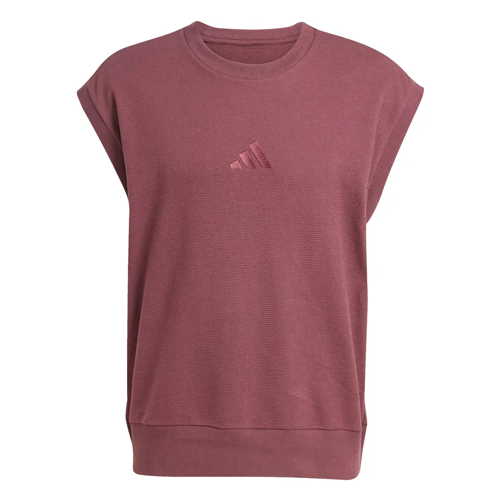 Elevated All SZN Cloud Jersey Sleeveless Crew Tee sold by Shoebacca