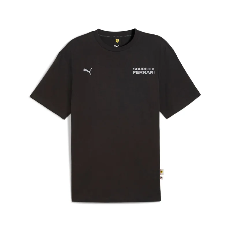 Scuderia Ferrari Lifestyle Crew Neck Short Sleeve T-Shirt made by Puma