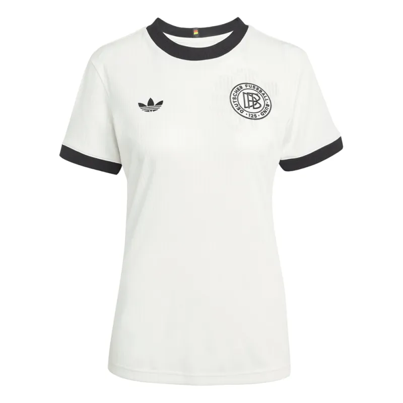 Germany Anniversary 125 Crew Neck Short Sleeve Soccer Jersey made by Adidas