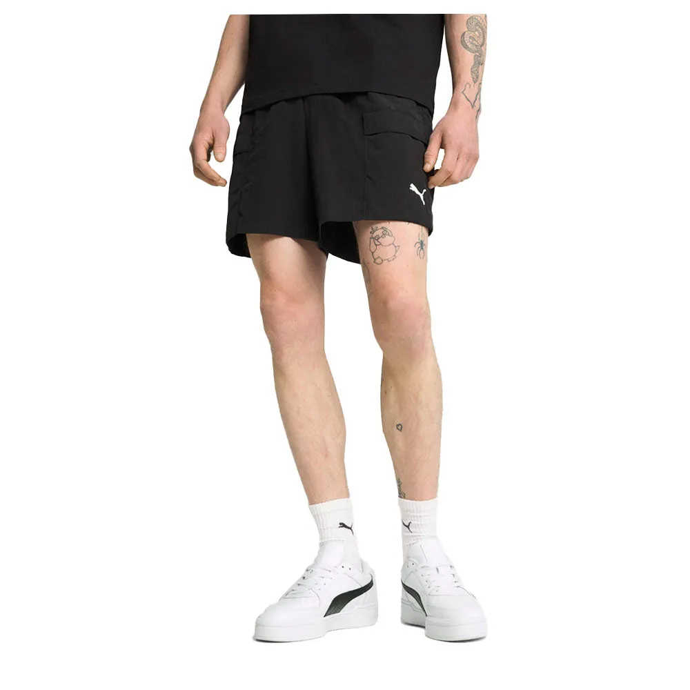 Wardrobe Essentials Relaxed Cargo 6 Inch Woven Shorts sold by Shoebacca product image thumbnail 3