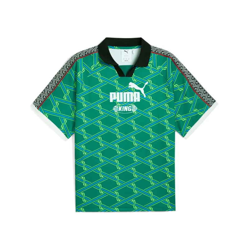King Collared Short Sleeve Soccer Jersey made by Puma