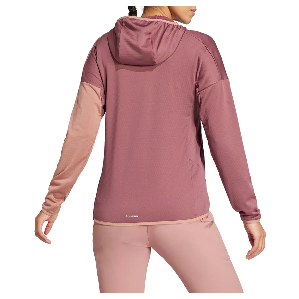 Terrex Xperior Climawarm Light Fleece Hooded Full Zip Jacket sold by Shoebacca product image thumbnail 3