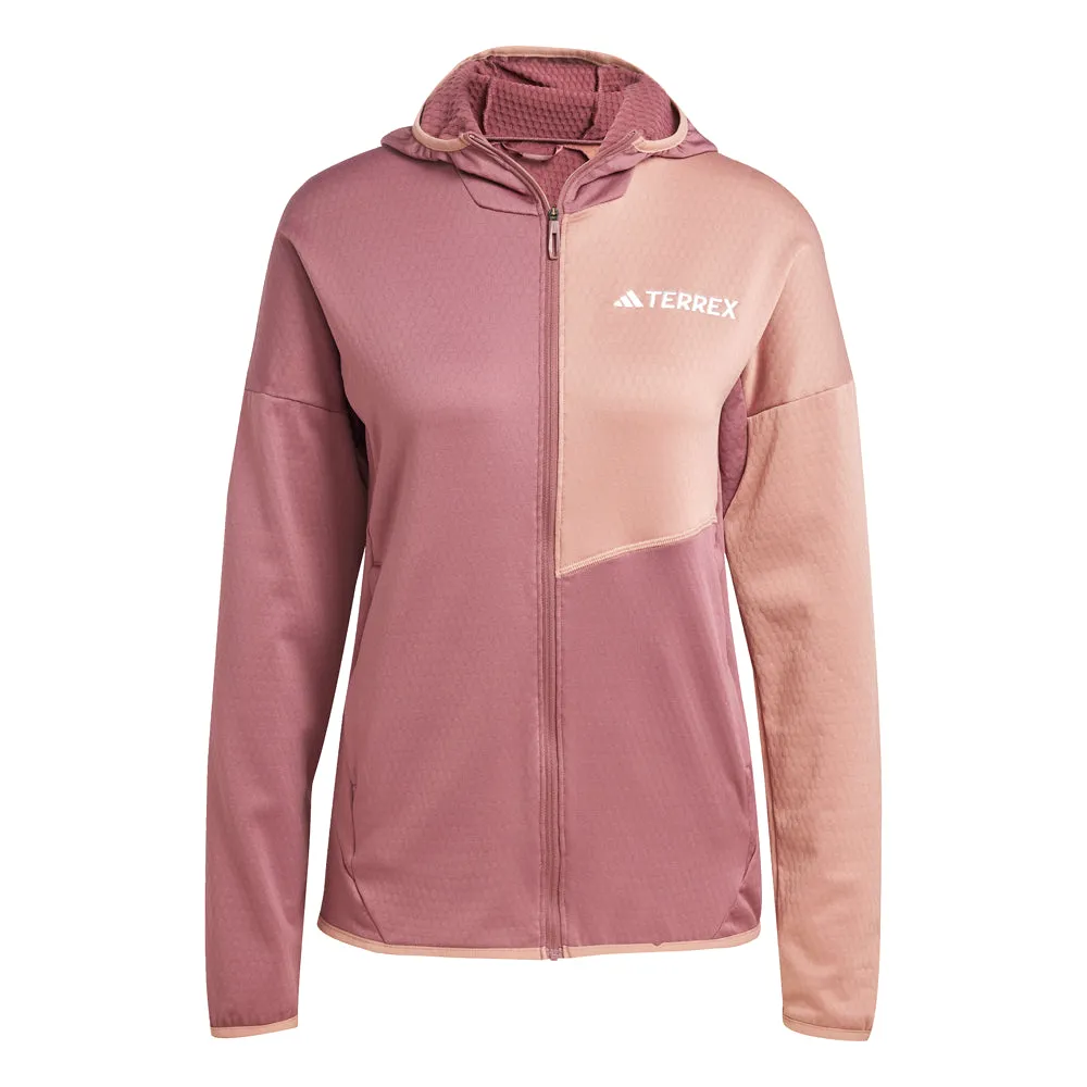 Terrex Xperior Climawarm Light Fleece Hooded Full Zip Jacket sold by Shoebacca