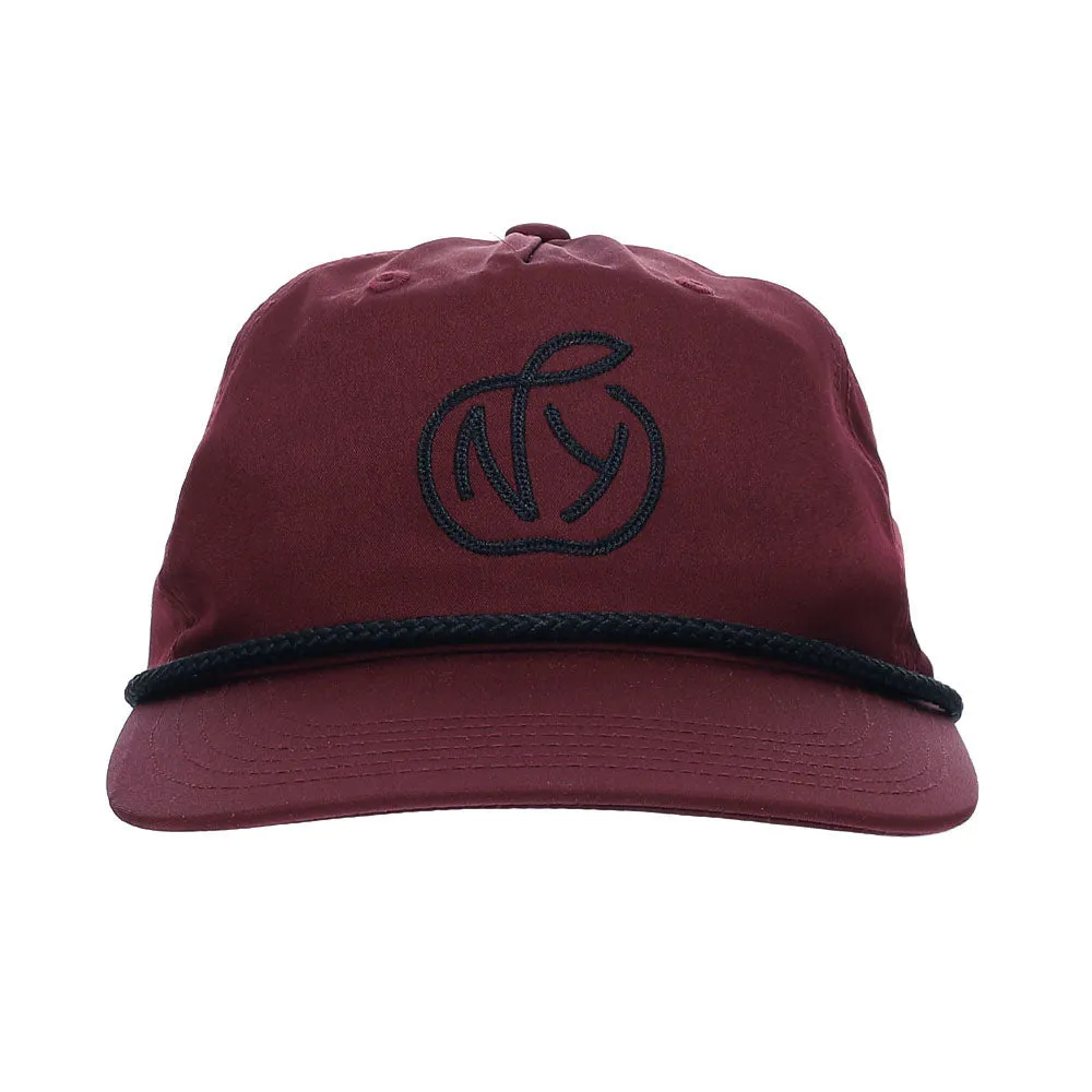 NY Apple Flat Brim Adjustable Hat sold by Shoebacca product image thumbnail 2