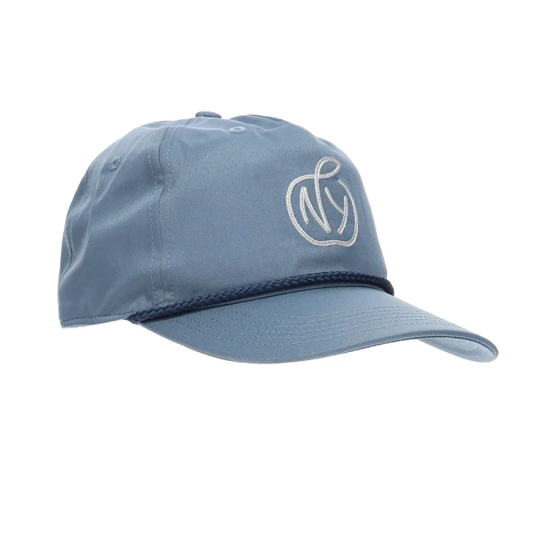 NY Apple Flat Brim Adjustable Hat made by Puma