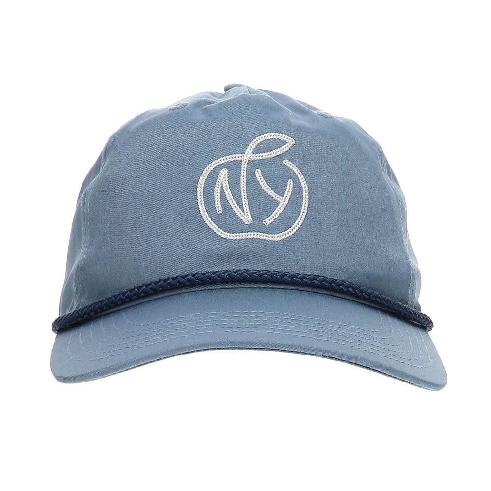 NY Apple Flat Brim Adjustable Hat sold by Shoebacca product image thumbnail 2