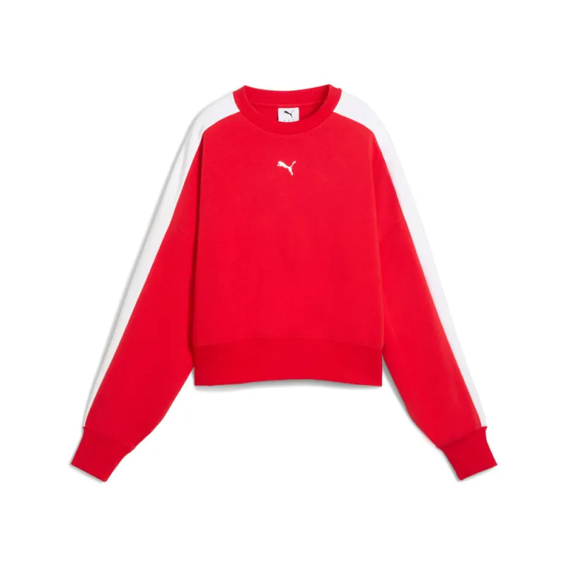 T7 Over-Oversized Crew Neck Long Sleeve Sweatshirt made by Puma