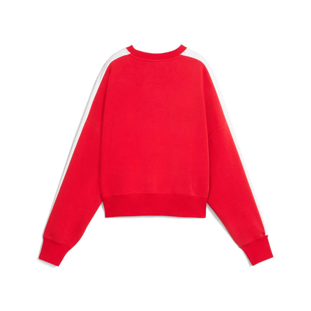 T7 Over-Oversized Crew Neck Long Sleeve Sweatshirt sold by Shoebacca product image thumbnail 2