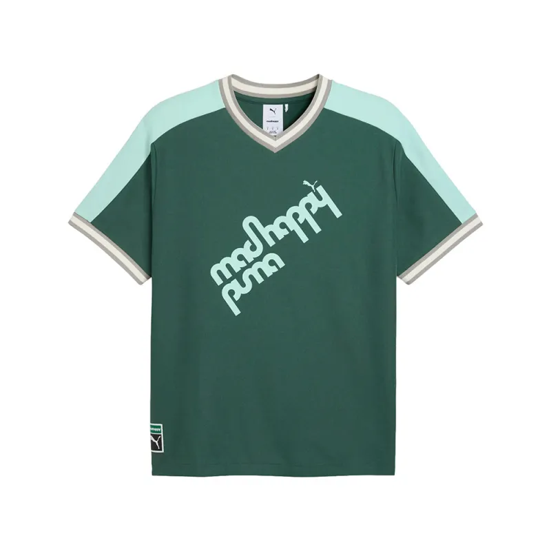 PUMA X MADHAPPY Graphic V-Neck Short Sleeve Replica Jersey made by Puma