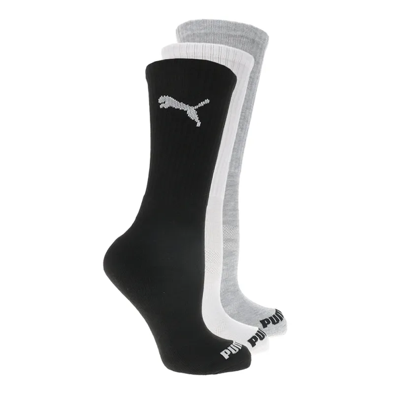 Half Terry 6 Pack Crew Socks made by Puma