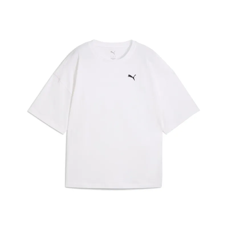 Wardrobe Essentials Oversized Crew Neck Short Sleeve T-Shirt made by Puma