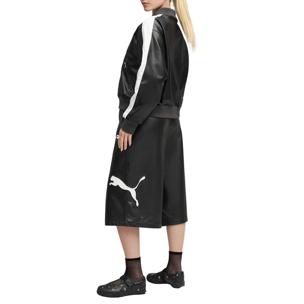 T7 Pleather Bomber Full Zip Jacket sold by Shoebacca product image thumbnail 5