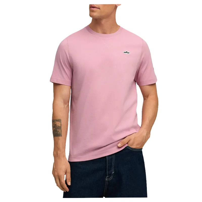 Wardrobe Essentials Suede Crew Neck Short Sleeve T-Shirt made by Puma