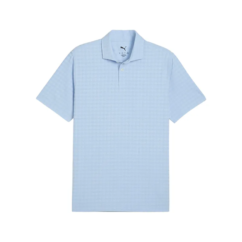 MATTR Houndstooth Short Sleeve Polo Shirt made by Puma
