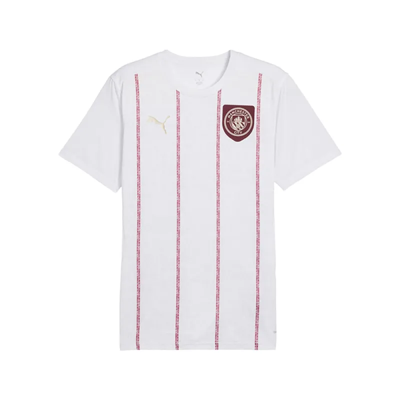 Manchester City F.C. Prematch Crew Neck Short Sleeve Soccer Jersey made by Puma