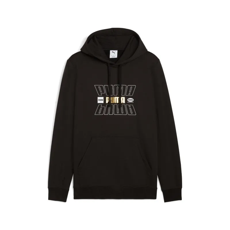 Essentials Logo Lab Holiday Pullover Hoodie made by Puma