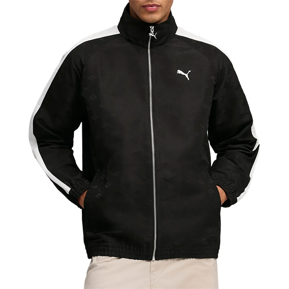 T7 Jacquarded Woven Relaxed Full Zip Track Jacket sold by Shoebacca product image thumbnail 3