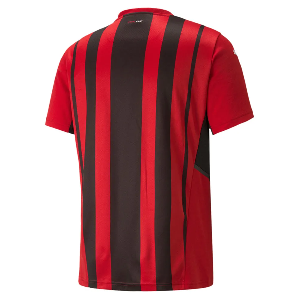 AC Milan V-Neck Short Sleeve Home Shirt Replica Soccer Jersey sold by Shoebacca product image thumbnail 2