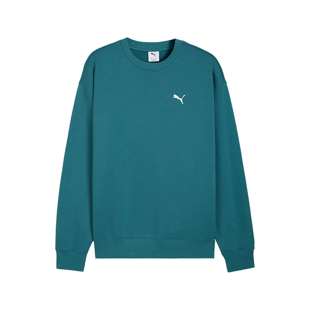 Wardrobe Essentials Relaxed Crew Neck Sweatshirt sold by Shoebacca