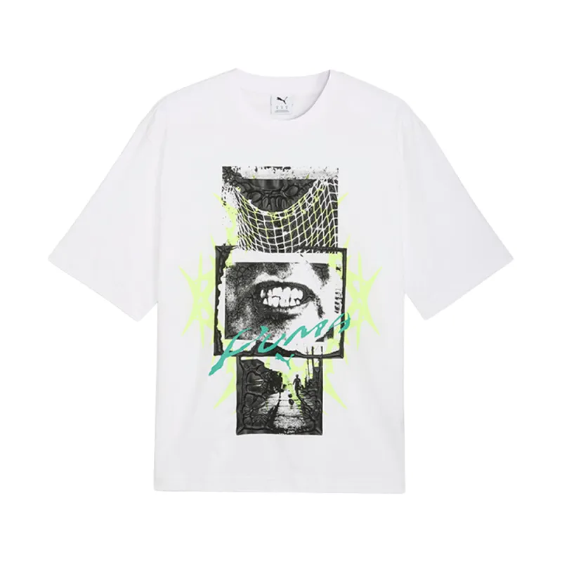 Pumatech-X Graphic Boxy Crew Neck Short Sleeve T-Shirt made by Puma